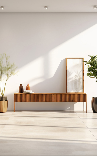 Spacious & inviting spaces