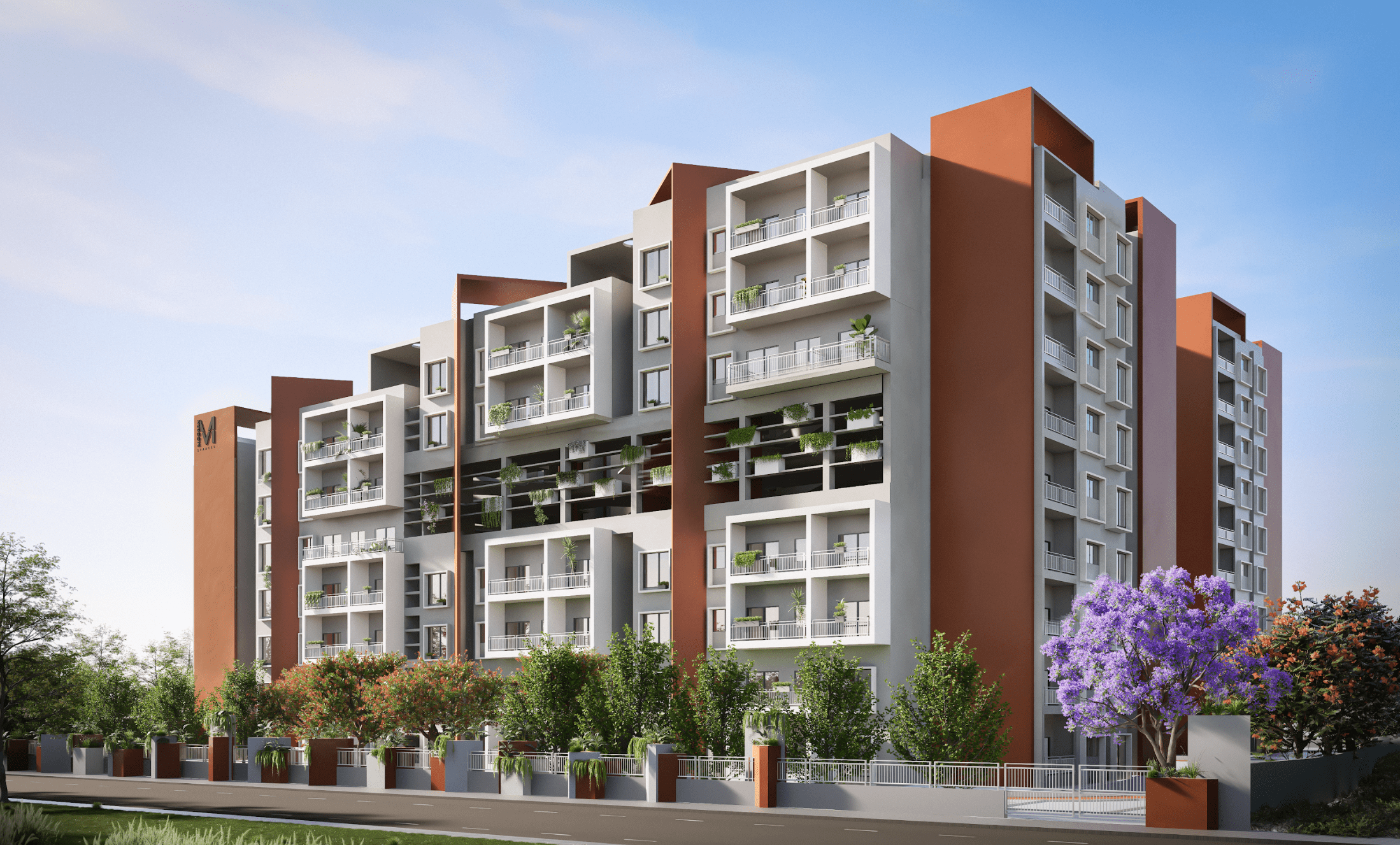 Smart and Compact home with ample natural air and light
