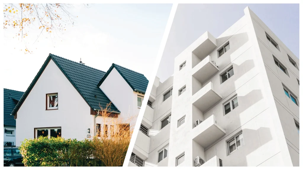 Are you still over the fence between Buying an Apartment and Building a House?