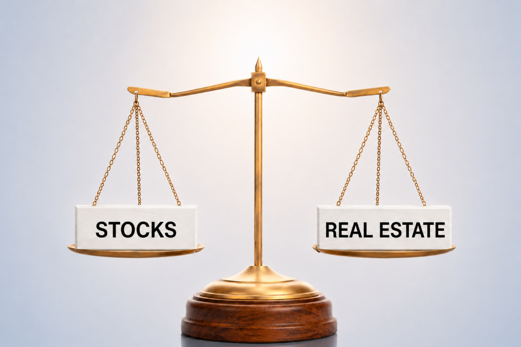 Stocks vs Real Estate: Which Is the Safest Long-Term Investment in 2026?